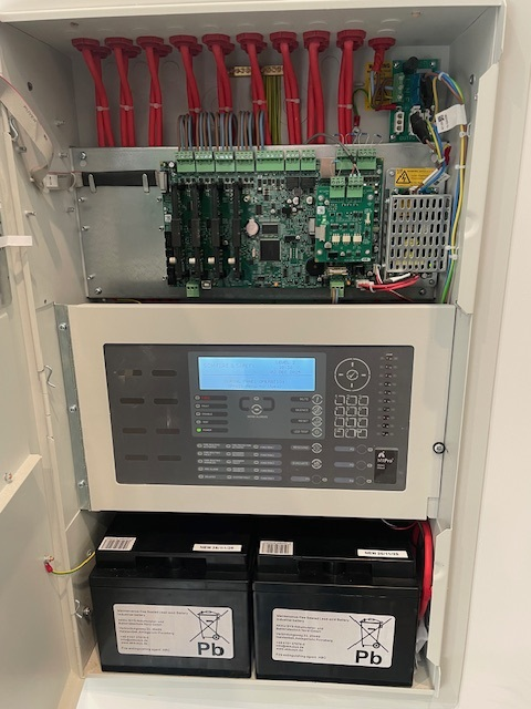 Installation of Fire Alarm Panel