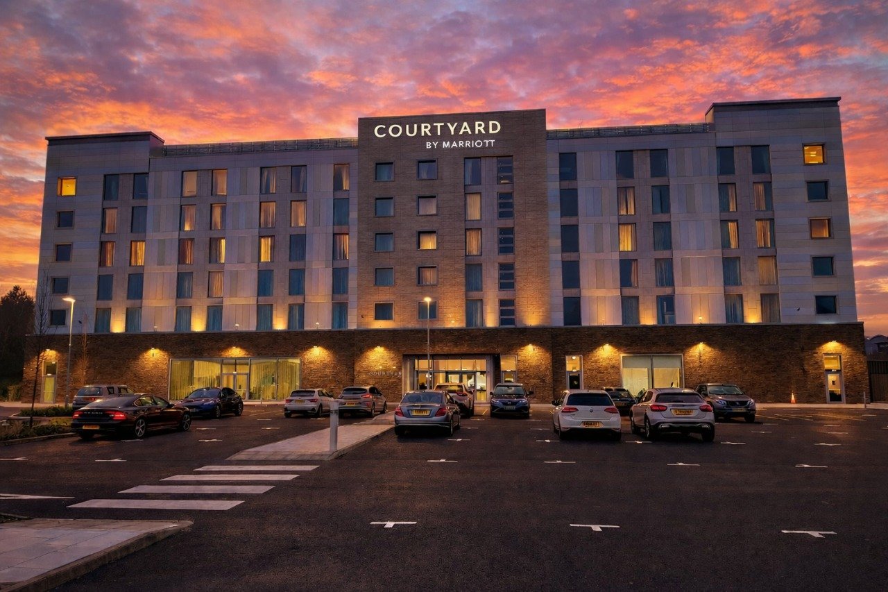 Courtyard by Marriott fire alarm project