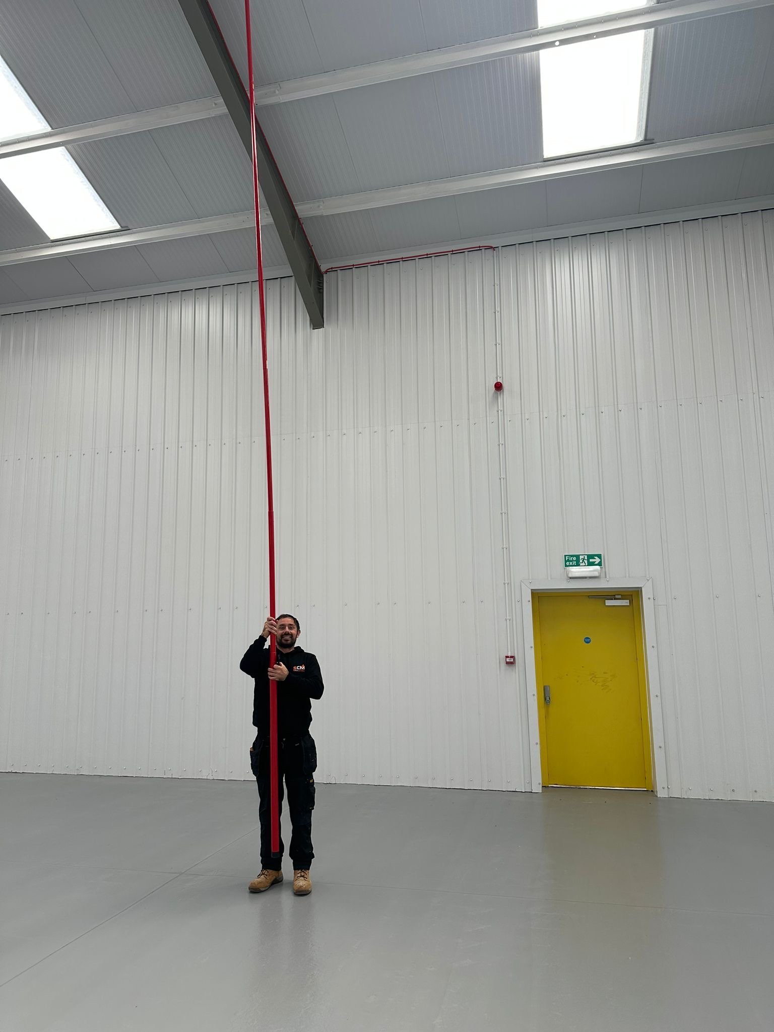 Commercial fire alarm testing and commissioning Leicester at Scudamore Road