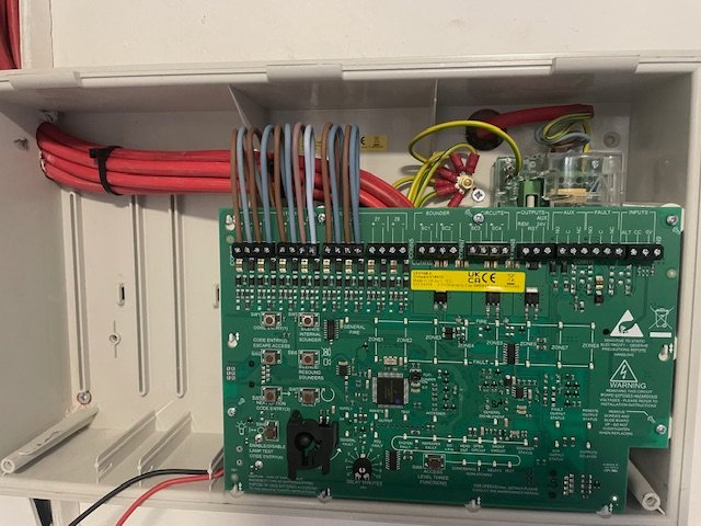 C-TEC fire alarm panel installation Amington Road Birmingham