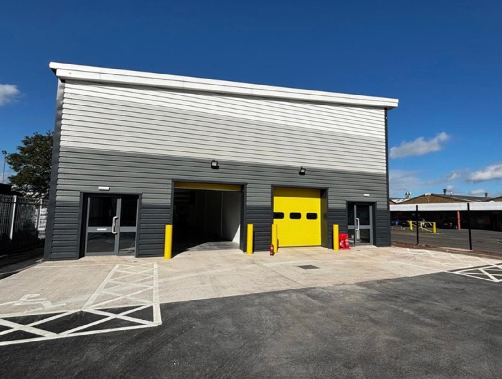 Units 1 and 2 at Tamworth commercial fire alarm project
