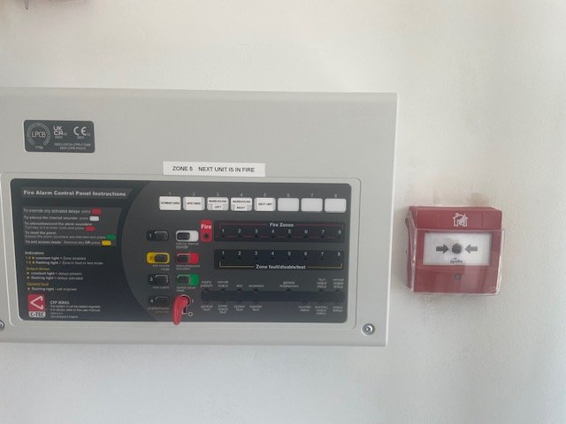C-TEC conventional fire alarm panel Foxtail Road Ipswich