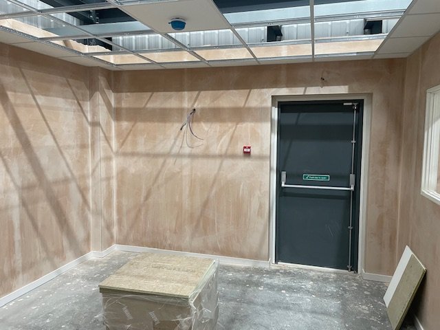 Office area within Tamworth commercial development